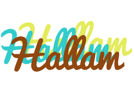 Hallam cupcake logo