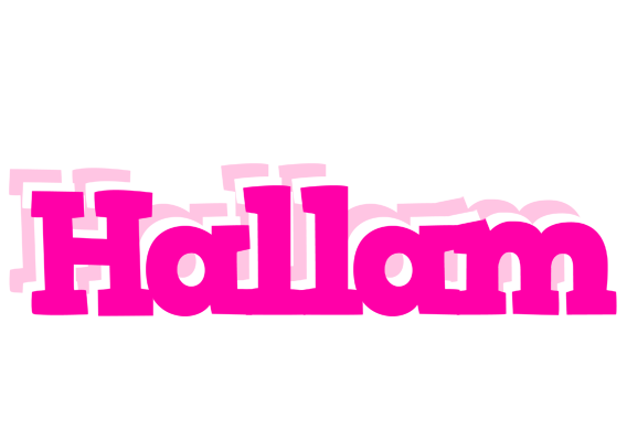 Hallam dancing logo