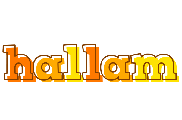 Hallam desert logo