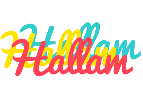 Hallam disco logo
