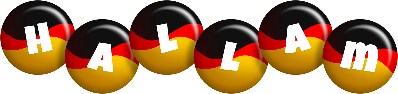 Hallam german logo