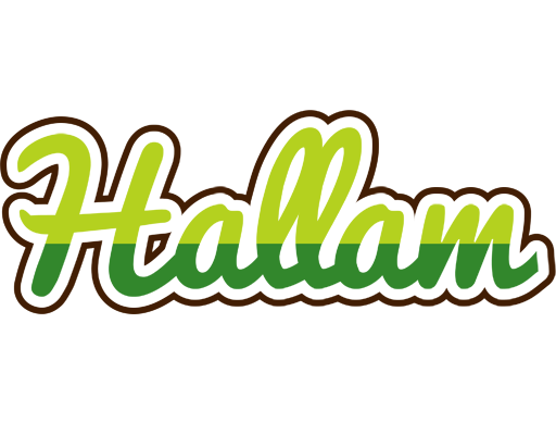 Hallam golfing logo