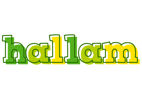 Hallam juice logo