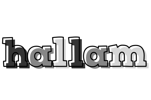 Hallam night logo