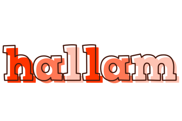 Hallam paint logo