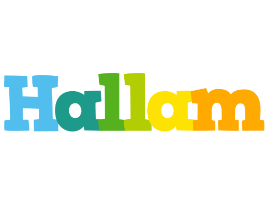 Hallam rainbows logo