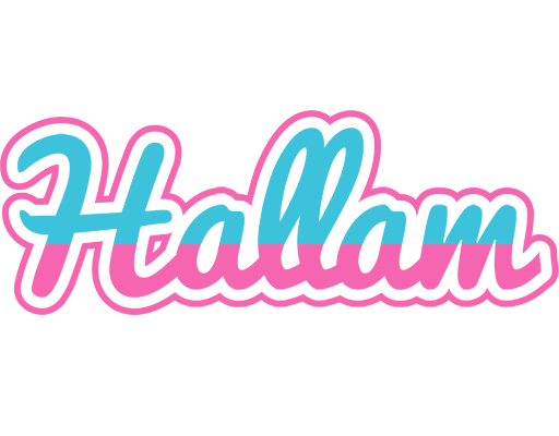 Hallam woman logo
