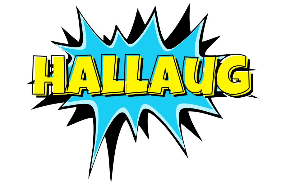 Hallaug amazing logo