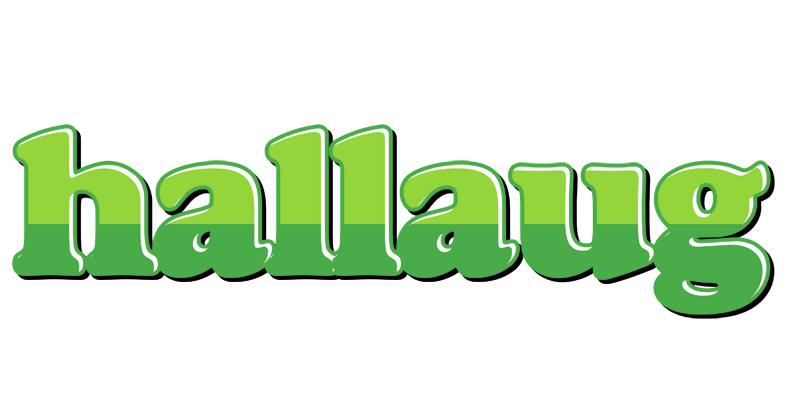 Hallaug apple logo