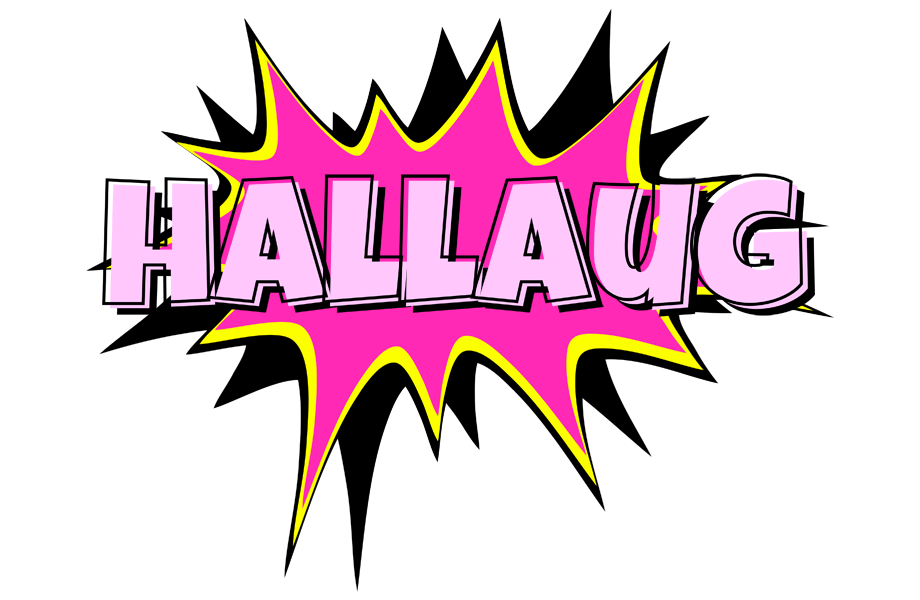 Hallaug badabing logo