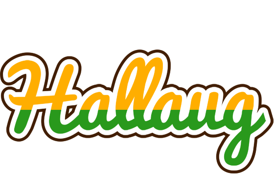 Hallaug banana logo