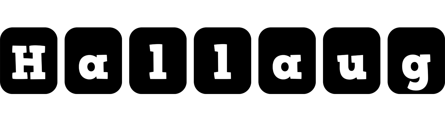 Hallaug box logo