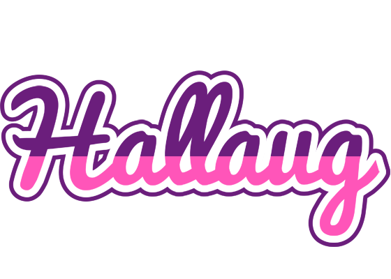 Hallaug cheerful logo