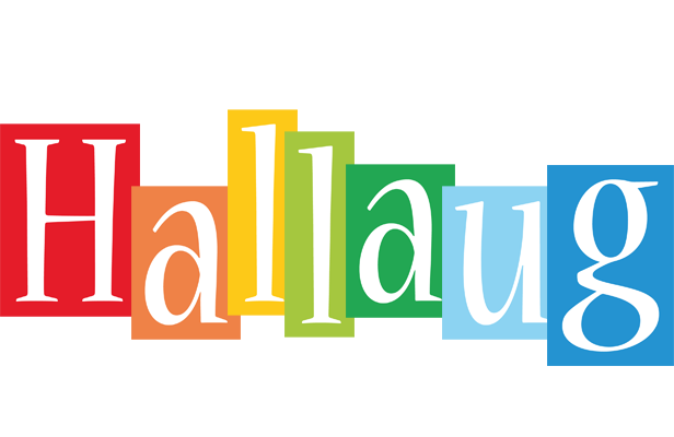 Hallaug colors logo