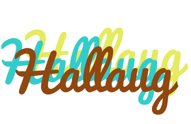 Hallaug cupcake logo