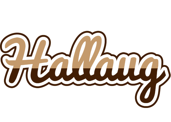 Hallaug exclusive logo