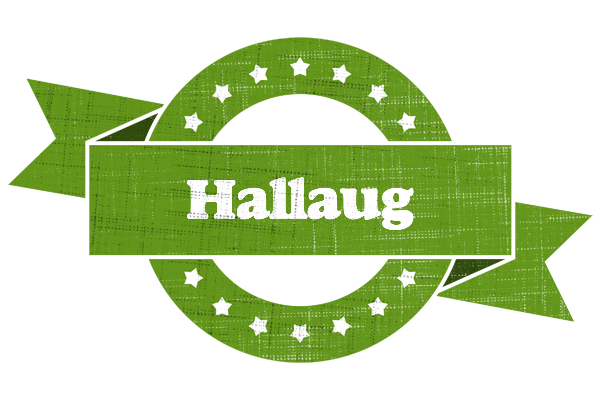 Hallaug natural logo