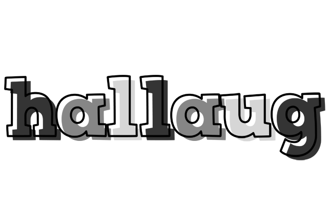 Hallaug night logo