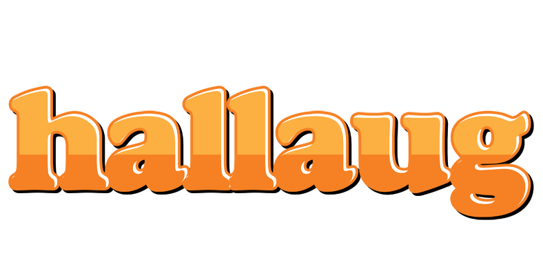Hallaug orange logo