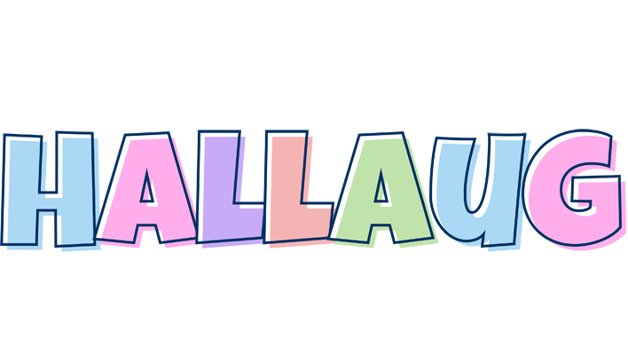 Hallaug pastel logo
