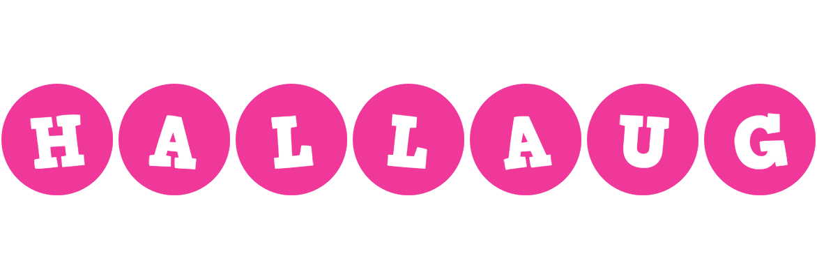 Hallaug poker logo