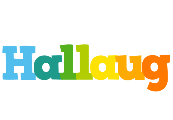 Hallaug rainbows logo