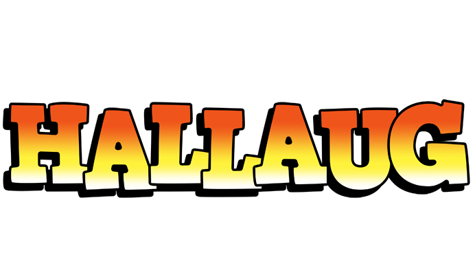 Hallaug sunset logo
