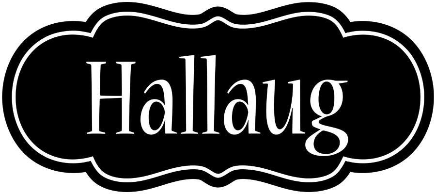Hallaug welcome logo
