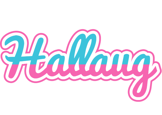 Hallaug woman logo