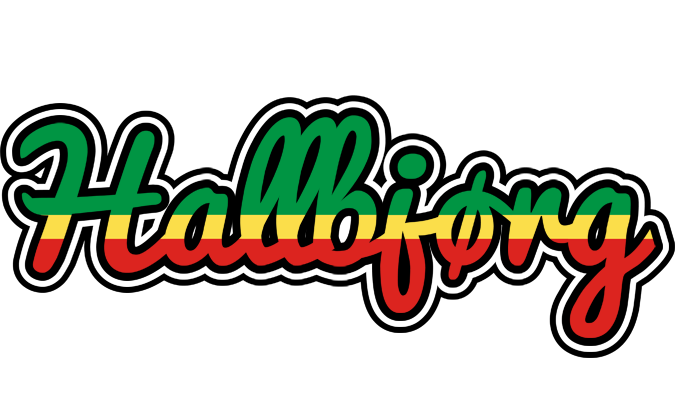 Hallbjørg african logo
