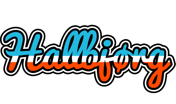 Hallbjørg america logo