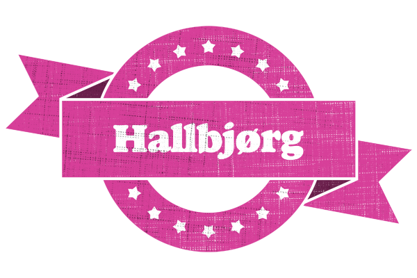 Hallbjørg beauty logo