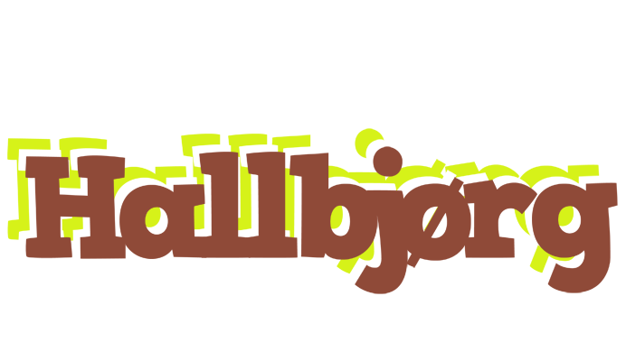 Hallbjørg caffeebar logo