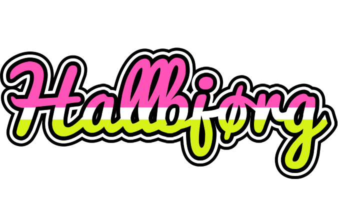 Hallbjørg candies logo