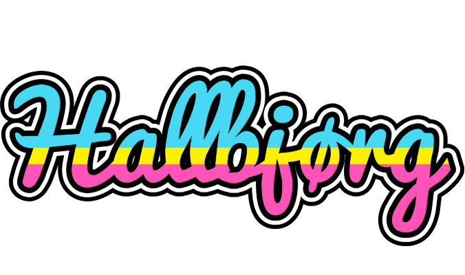 Hallbjørg circus logo