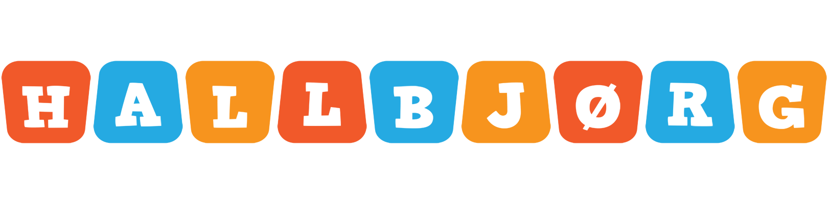 Hallbjørg comics logo