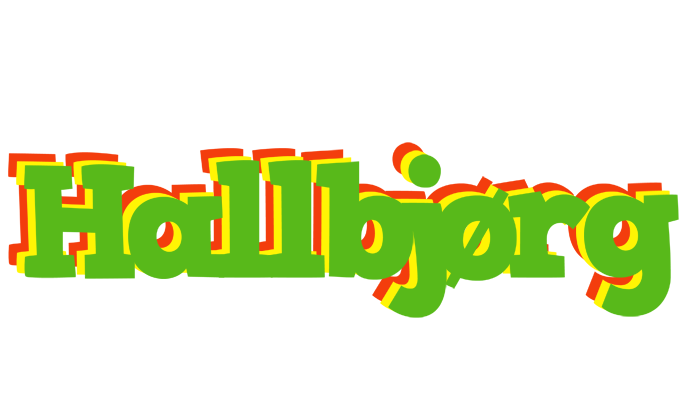 Hallbjørg crocodile logo