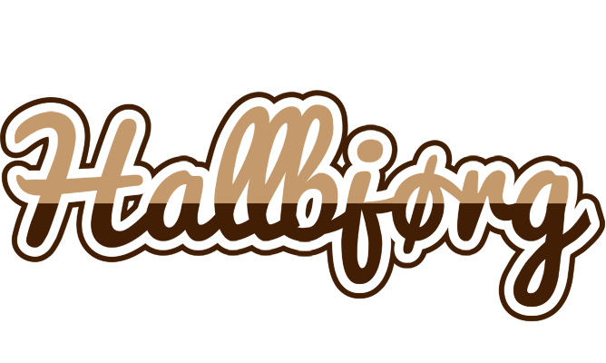 Hallbjørg exclusive logo