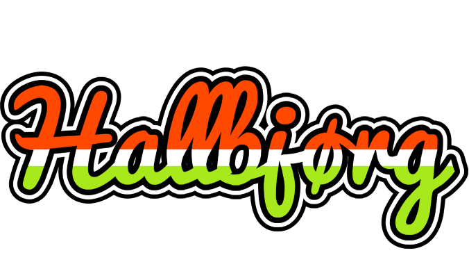 Hallbjørg exotic logo
