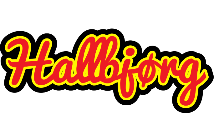 Hallbjørg fireman logo