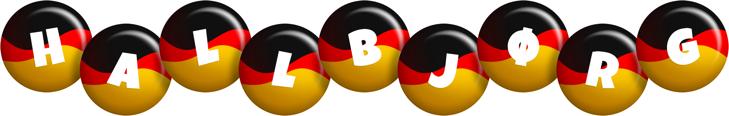 Hallbjørg german logo