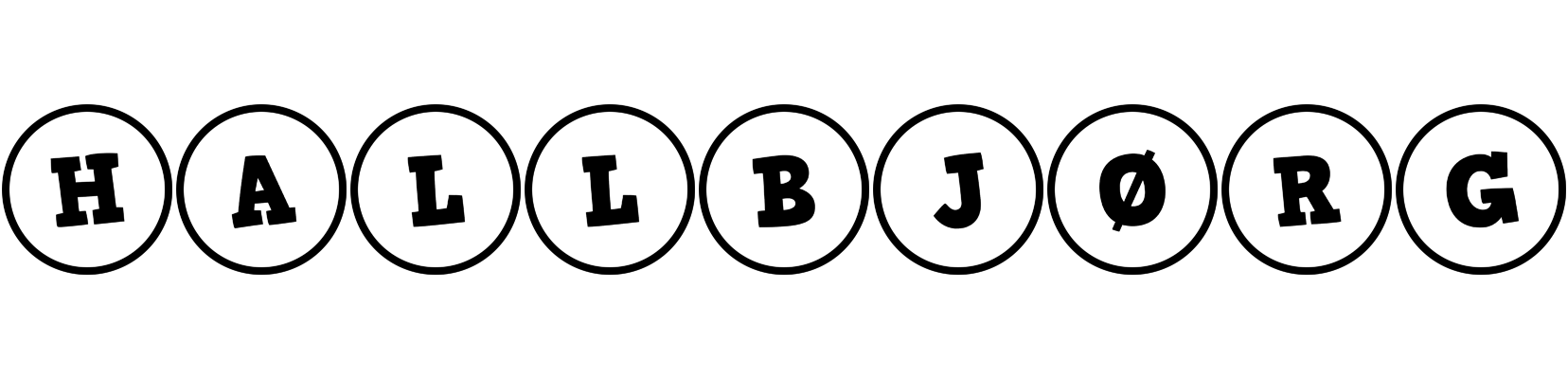 Hallbjørg handy logo