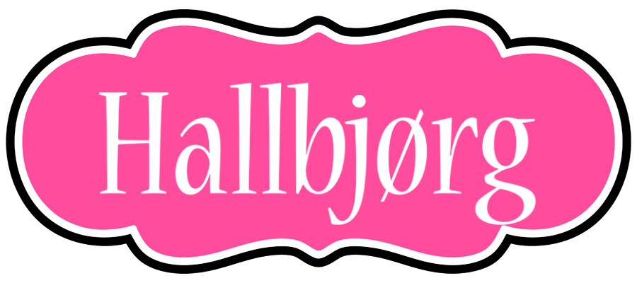 Hallbjørg invitation logo