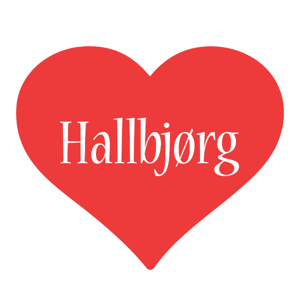 Hallbjørg love logo