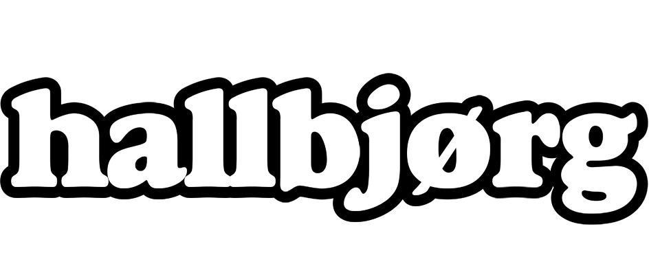 Hallbjørg panda logo