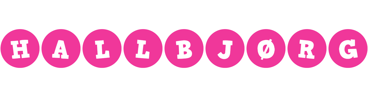Hallbjørg poker logo