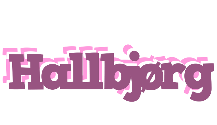 Hallbjørg relaxing logo