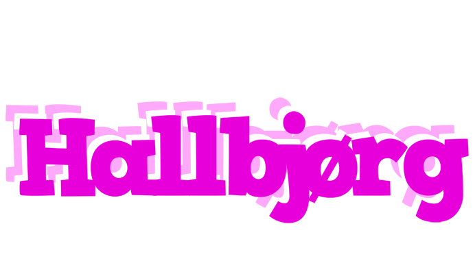 Hallbjørg rumba logo
