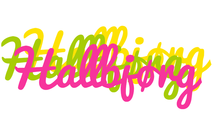 Hallbjørg sweets logo