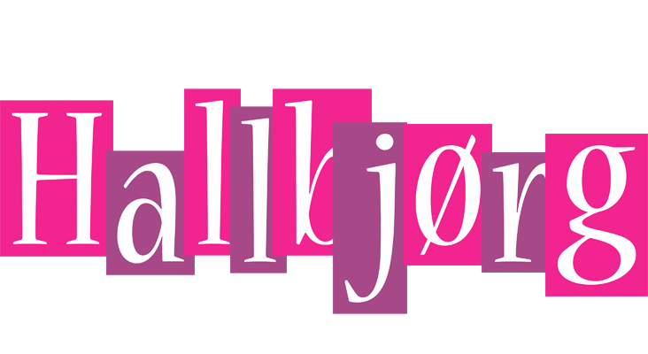 Hallbjørg whine logo